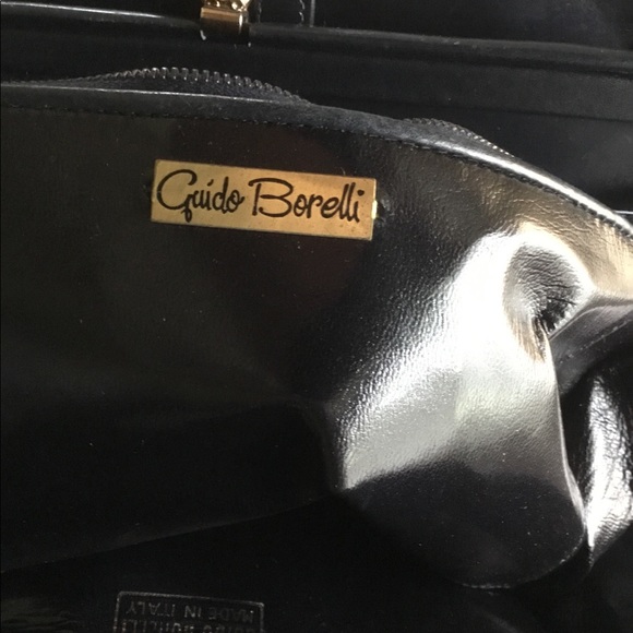 Authentic Guido Borelli handbag w/coin purse - Picture 5 of 8